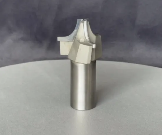 Straight Shank Brazed with Carbide Tungsten Tipped Chamfered Inner R Arc Milling Cutter End Mills Customized R2 R4 R5 R6 R15 R20